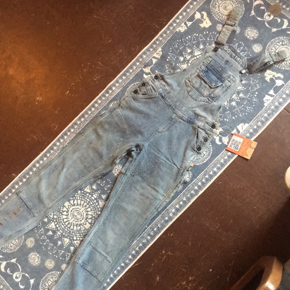 Dovetail Workwear Freshley Overall Vintage Stretch Denim Women’s 2